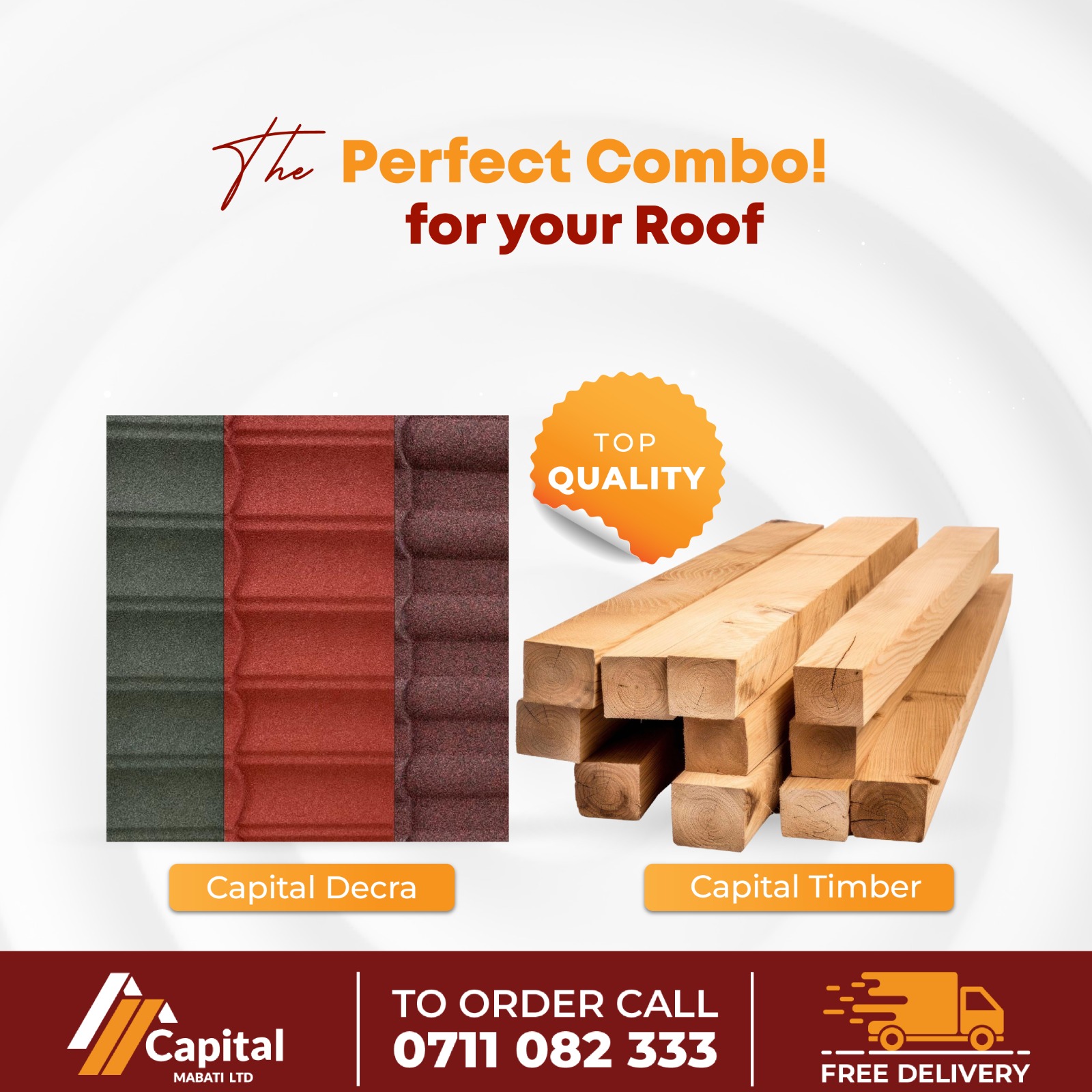 CAPITAL MABATI PRESENTS: THE PERFECT COMBO FOR YOUR ROOF