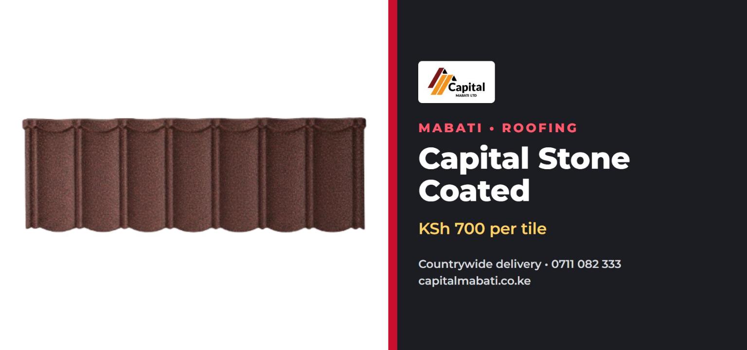 Capital Stone Coated in Kenya: Prices, Gauges and When You Need It